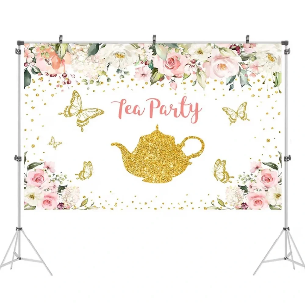 Tea Party Birthday Tapestry